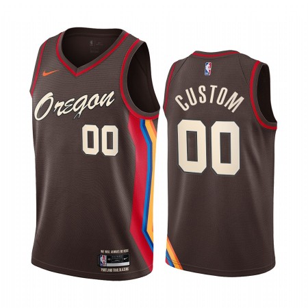 Portland Trail Blazers Custom 2020-21 City Edition Miesten Pelipaidat Swingman